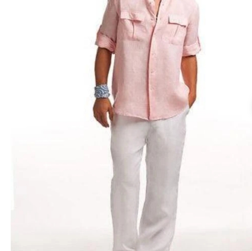 Beautiful White linen Raloh Lauren bloomingdales